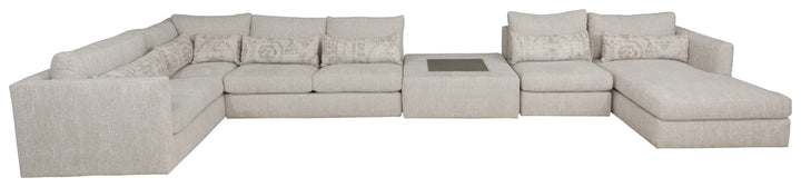 American Home Furniture Fairfield Chair Banks Left Arm Facing Corner Sofa