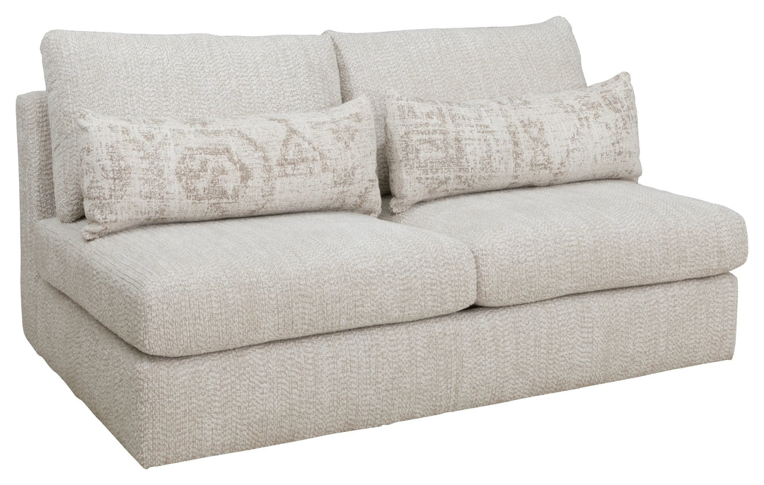 American Home Furniture Fairfield Chair Banks Armless Loveseat