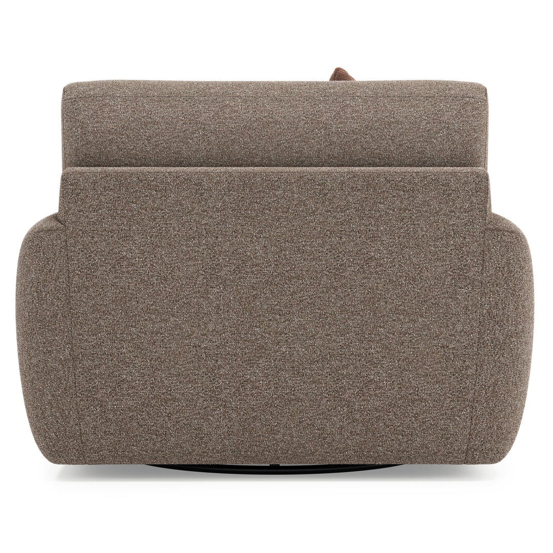 American Home Furniture Bernhardt Cameron Fabric Swivel Chair