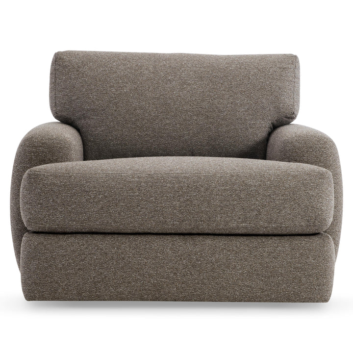 American Home Furniture Bernhardt Cameron Fabric Swivel Chair