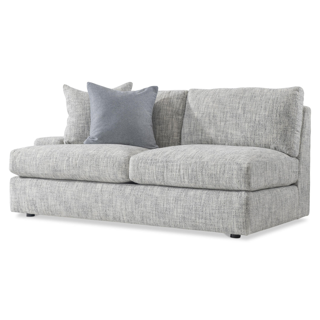 American Home Furniture Bernhardt Serena Fabric Left Arm Loveseat