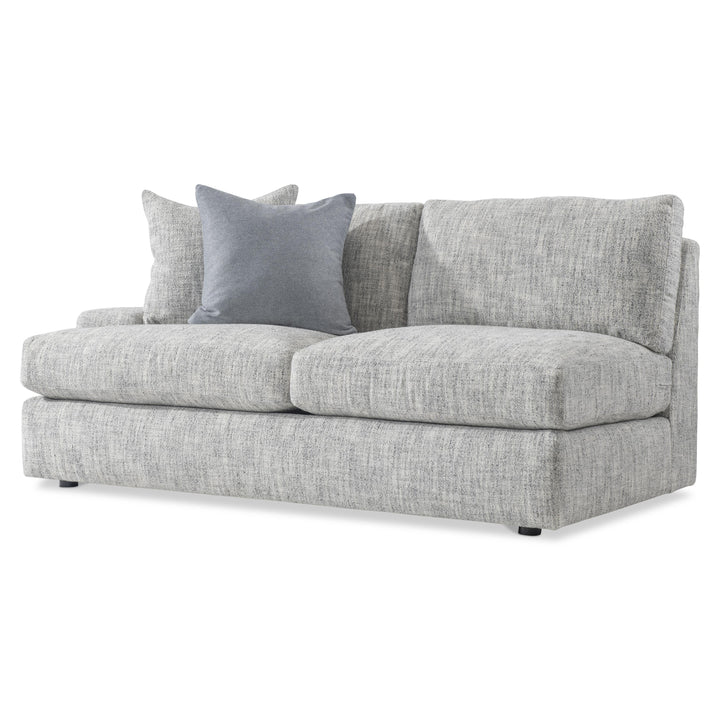 American Home Furniture Bernhardt Serena Fabric Left Arm Loveseat