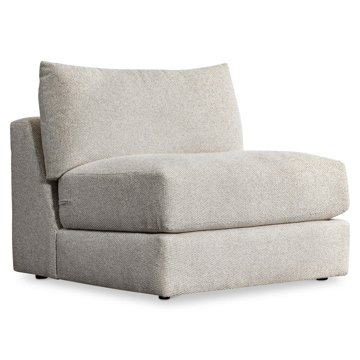 American Home Furniture Bernhardt Vista Fabric Armless Chair