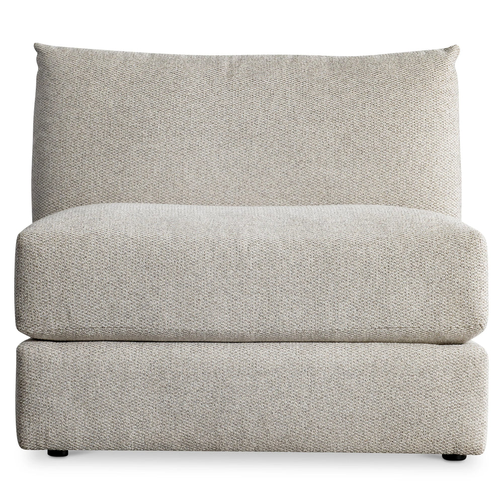 American Home Furniture Bernhardt Vista Fabric Armless Chair