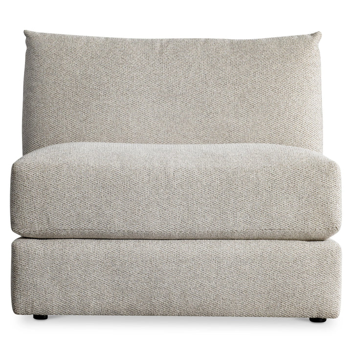 American Home Furniture Bernhardt Vista Fabric Armless Chair