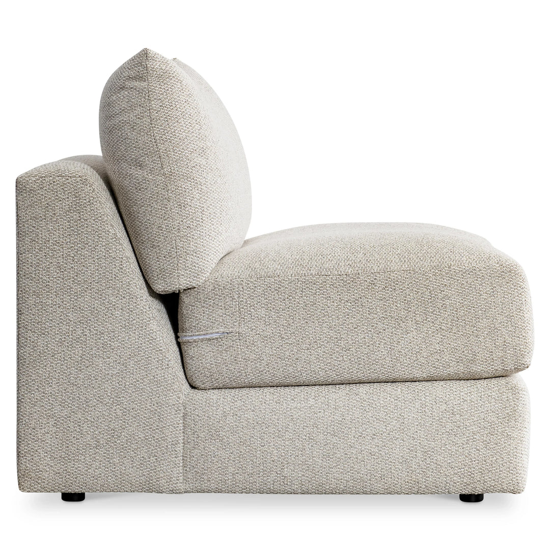 American Home Furniture Bernhardt Vista Fabric Armless Chair