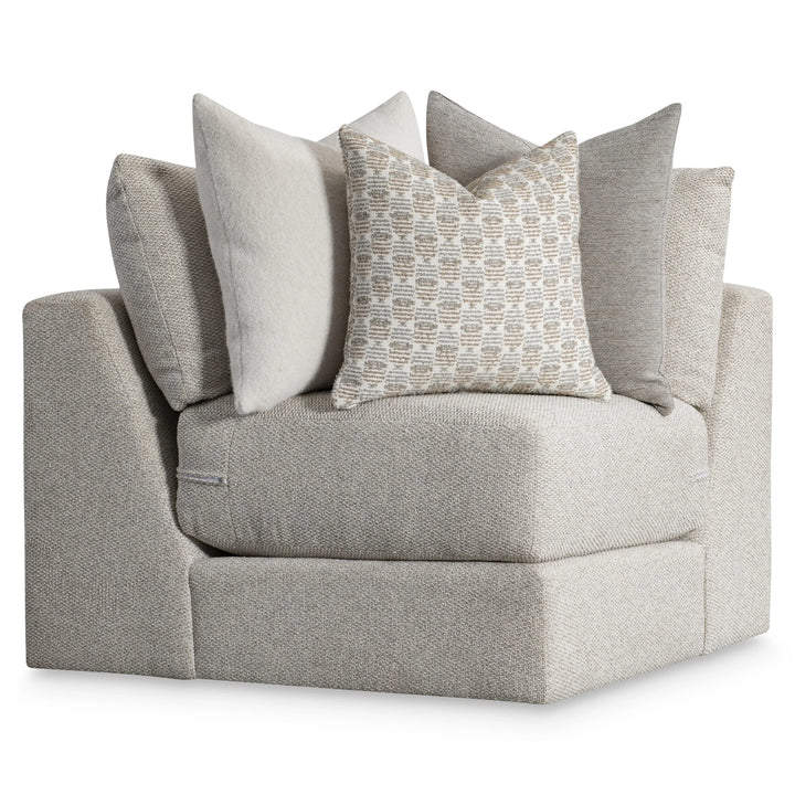 American Home Furniture Bernhardt Vista Fabric Corner Chair