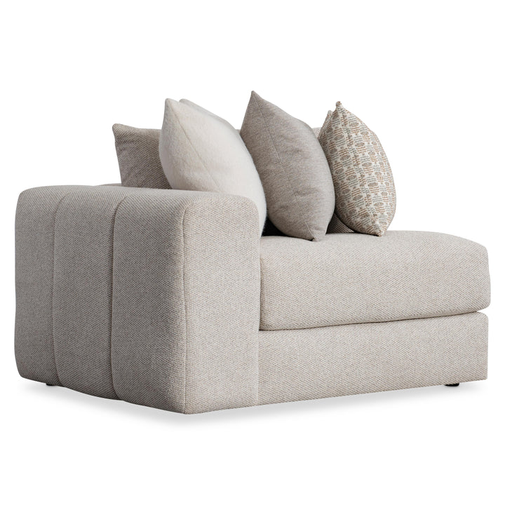 American Home Furniture Bernhardt Vista Fabric Left Arm Chair - Set of 2