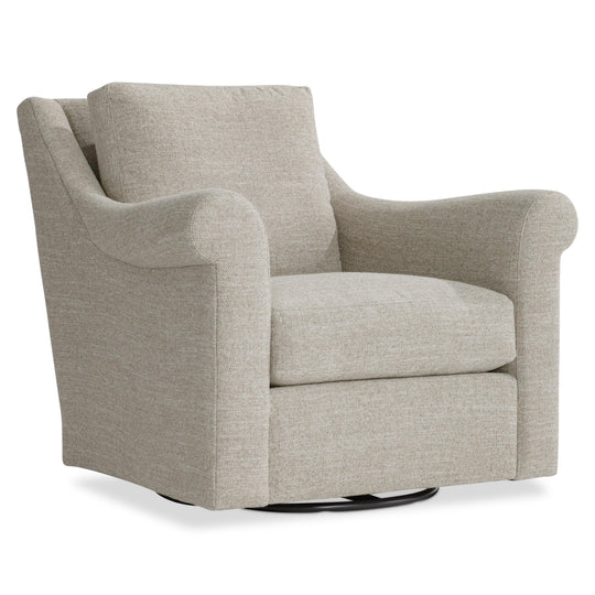 American Home Furniture Bernhardt Keirnan Fabric Swivel Chair