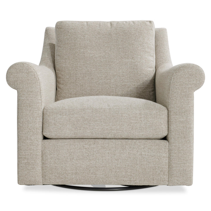 American Home Furniture Bernhardt Keirnan Fabric Swivel Chair