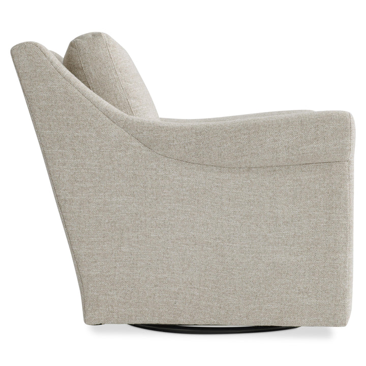 American Home Furniture Bernhardt Keirnan Fabric Swivel Chair