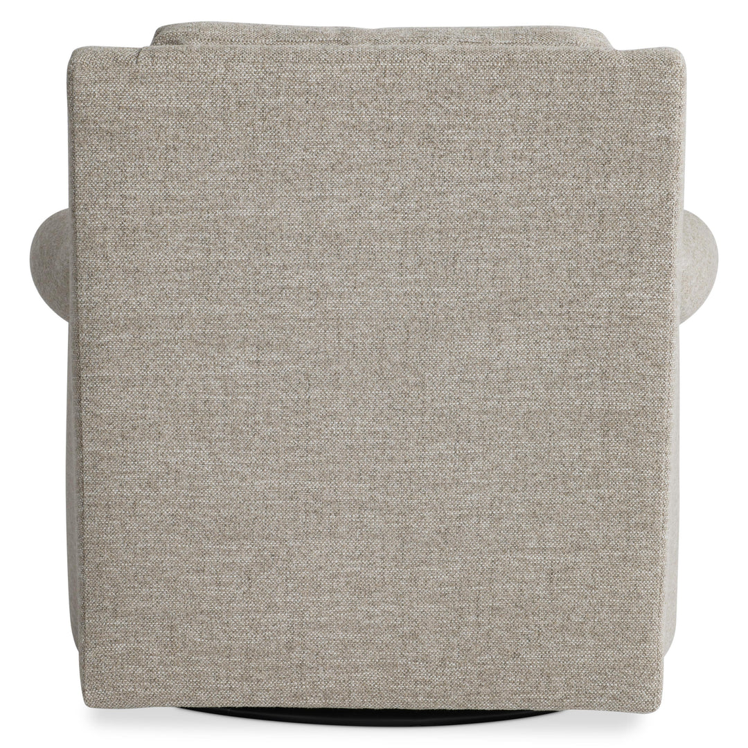 American Home Furniture Bernhardt Keirnan Fabric Swivel Chair