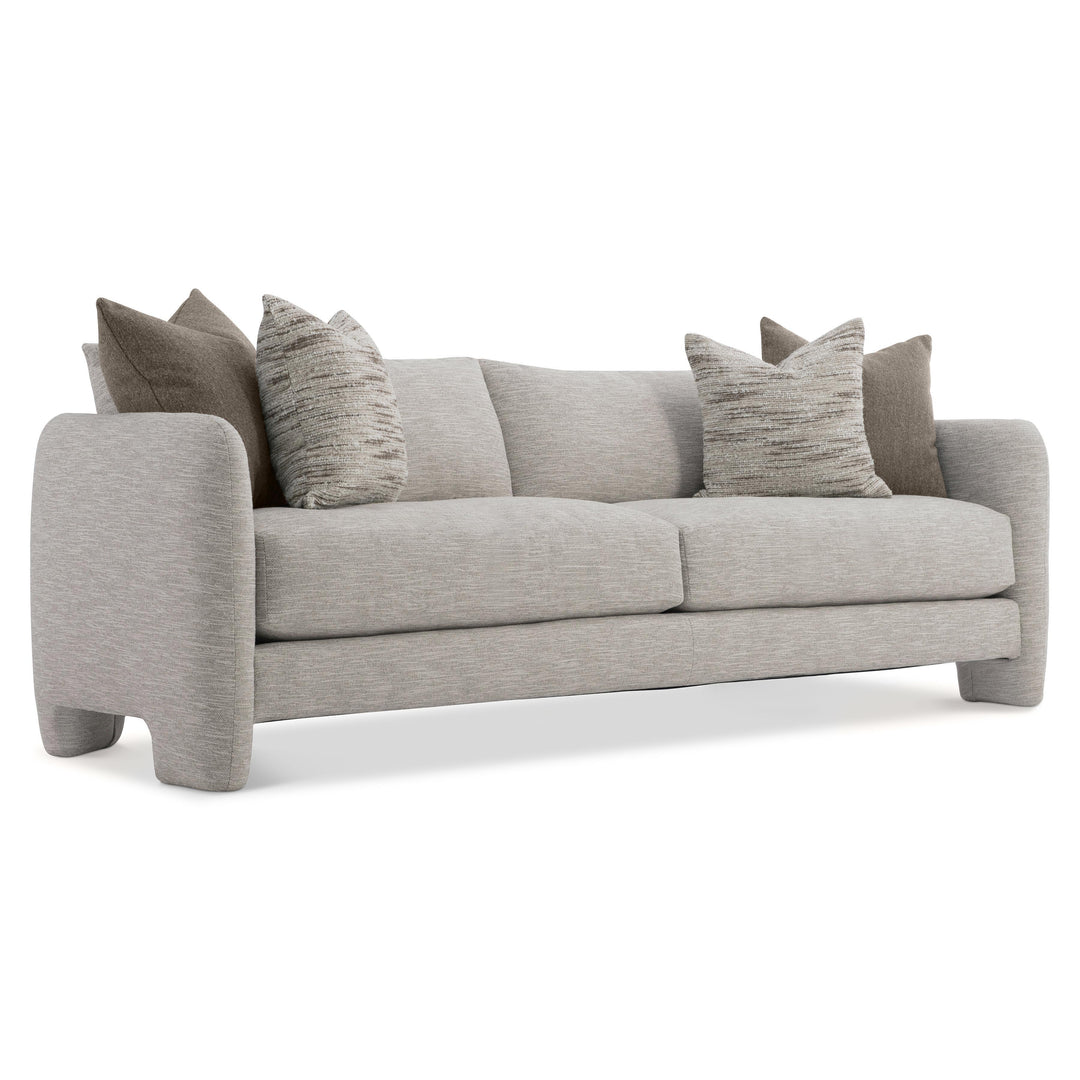 American Home Furniture Bernhardt Rowan Fabric Sofa