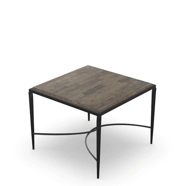 Textured Bronze Base/ Coconut Fiber Top