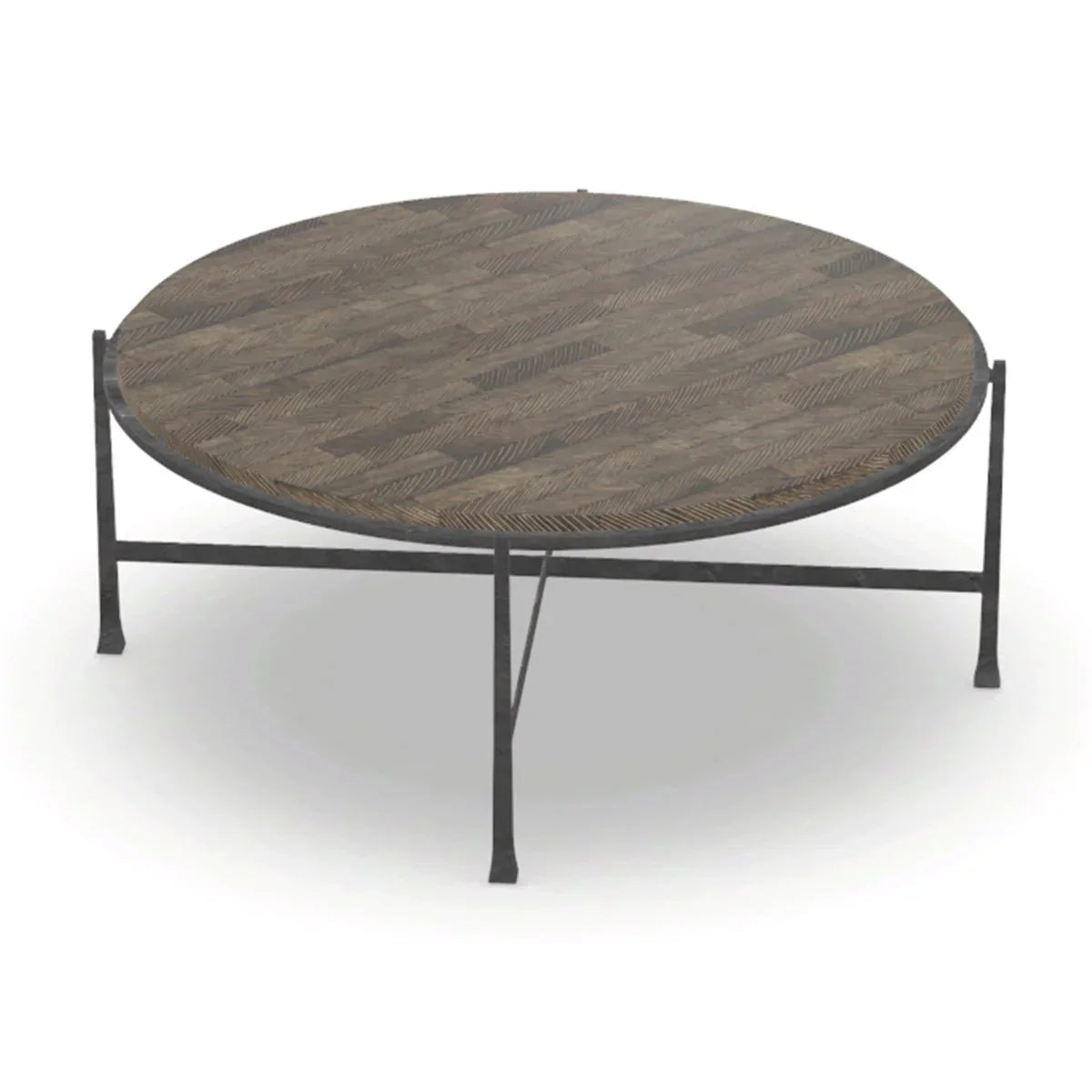 American Home Furniture Vanguard Furniture Brut Round Cocktail Table