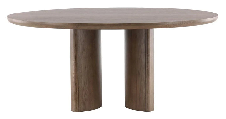 American Home Furniture Vanguard Furniture Form Round Dining Table