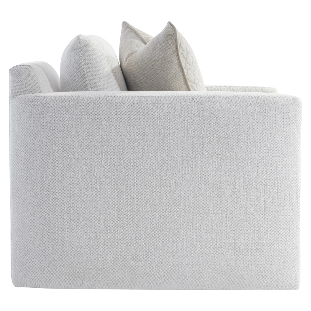 American Home Furniture Bernhardt Rory Fabric Swivel Chair