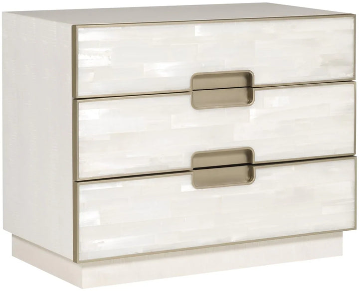 American Home Furniture Vanguard Furniture Splendor Selenite Nightstand Medium