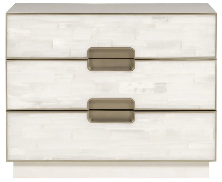 American Home Furniture Vanguard Furniture Splendor Selenite Nightstand Medium