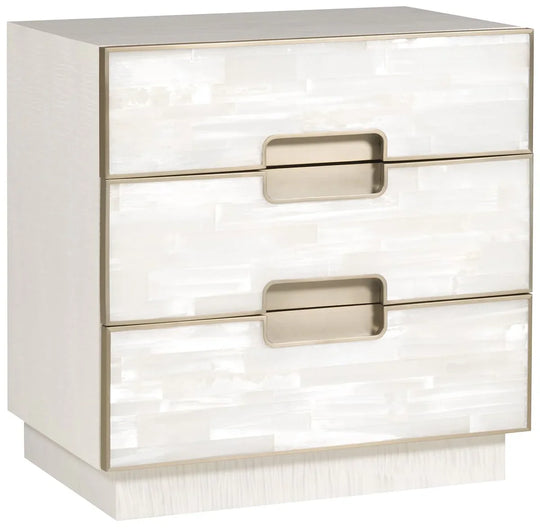 American Home Furniture Vanguard Furniture Splendor Selenite Nightstand Small