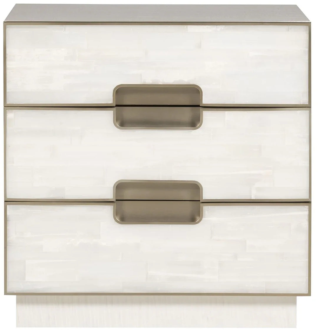 American Home Furniture Vanguard Furniture Splendor Selenite Nightstand Small