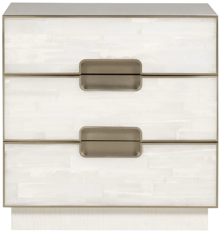 American Home Furniture Vanguard Furniture Splendor Selenite Nightstand Small