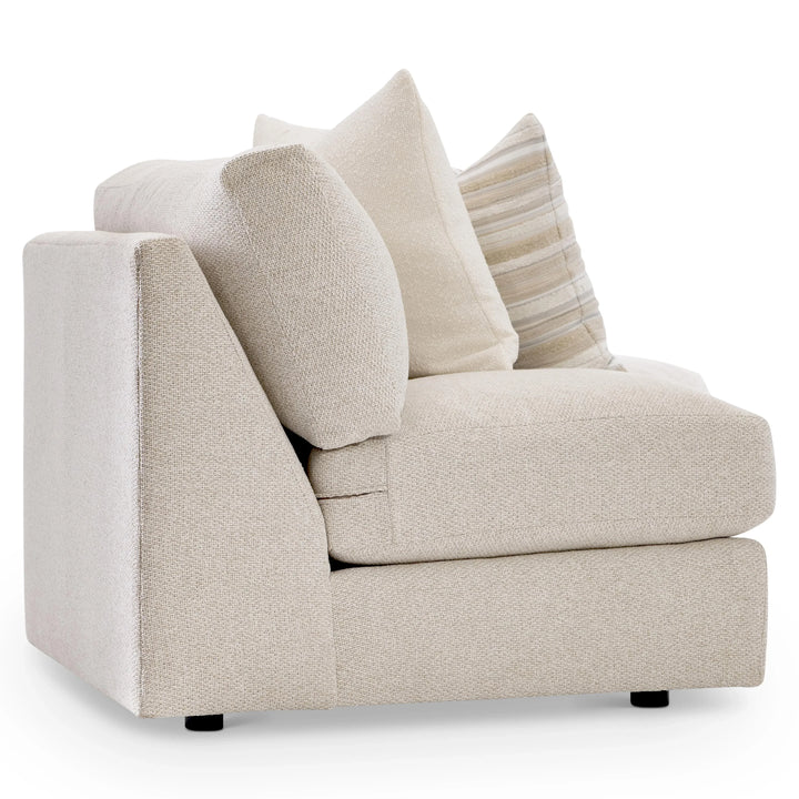 American Home Furniture Bernhardt Soleil Fabric Armless Loveseat