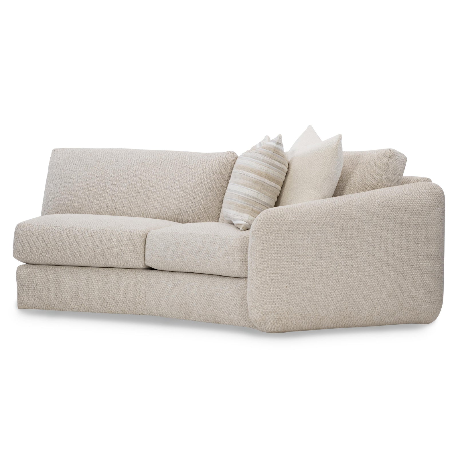 Bernhardt - Soleil Fabric Right Arm Loveseat - P8341A | American Home Furniture