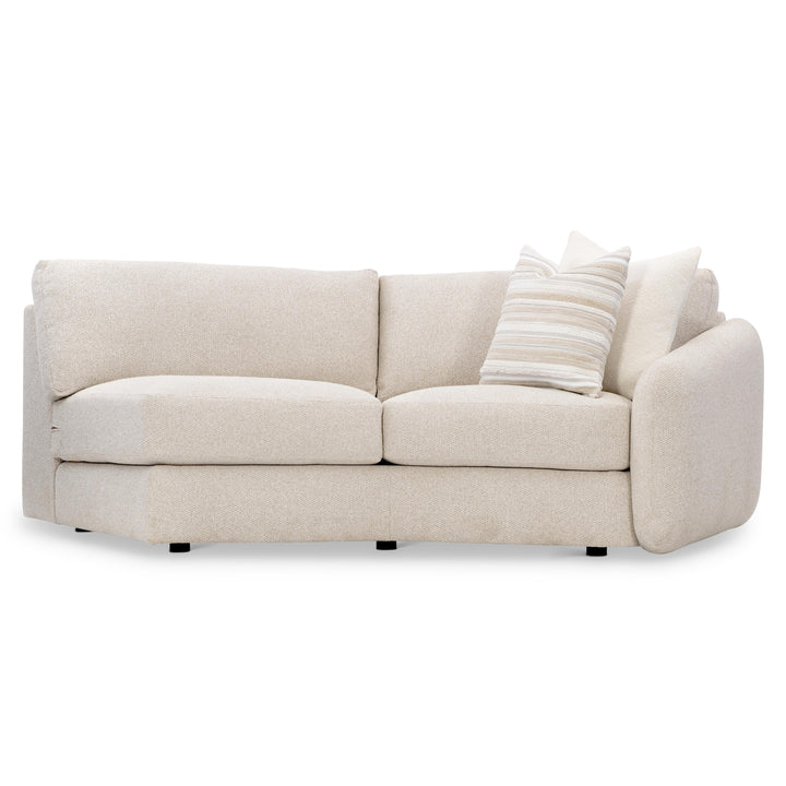 American Home Furniture Bernhardt Soleil Fabric Right Arm Loveseat