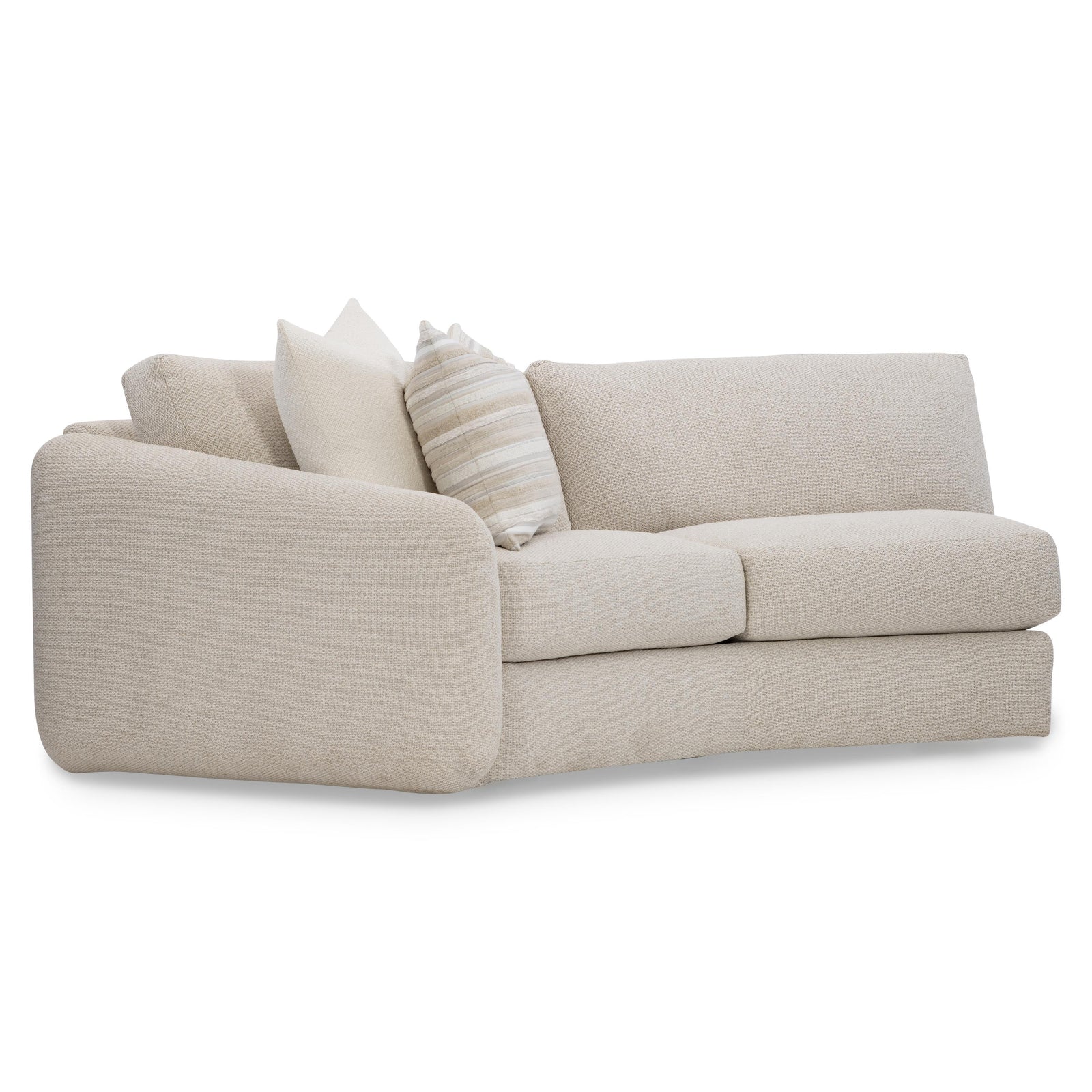 Bernhardt - Soleil Fabric Left Arm Loveseat - P8342A | American Home Furniture
