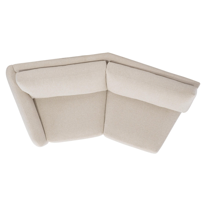 American Home Furniture Bernhardt Soleil Fabric Left Arm Loveseat