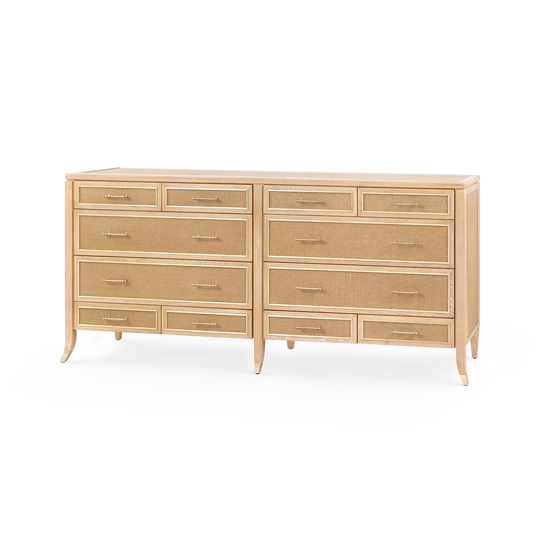 Villa and House Paulina 12-Drawer DRESSERS