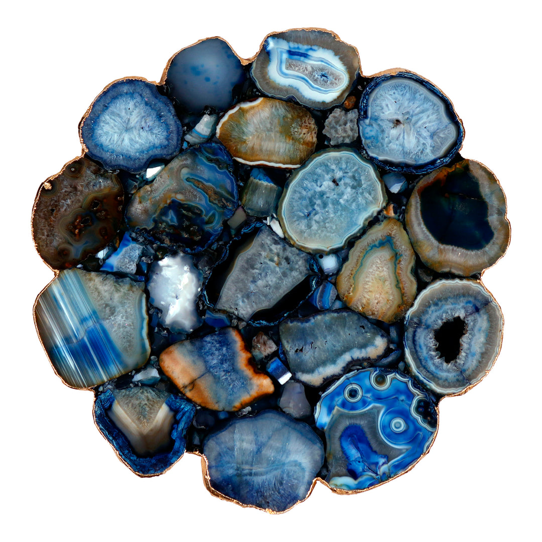 Moe's Home Collection - Azul Agate Accent Table - PJ-1011-26 | American Home Furniture