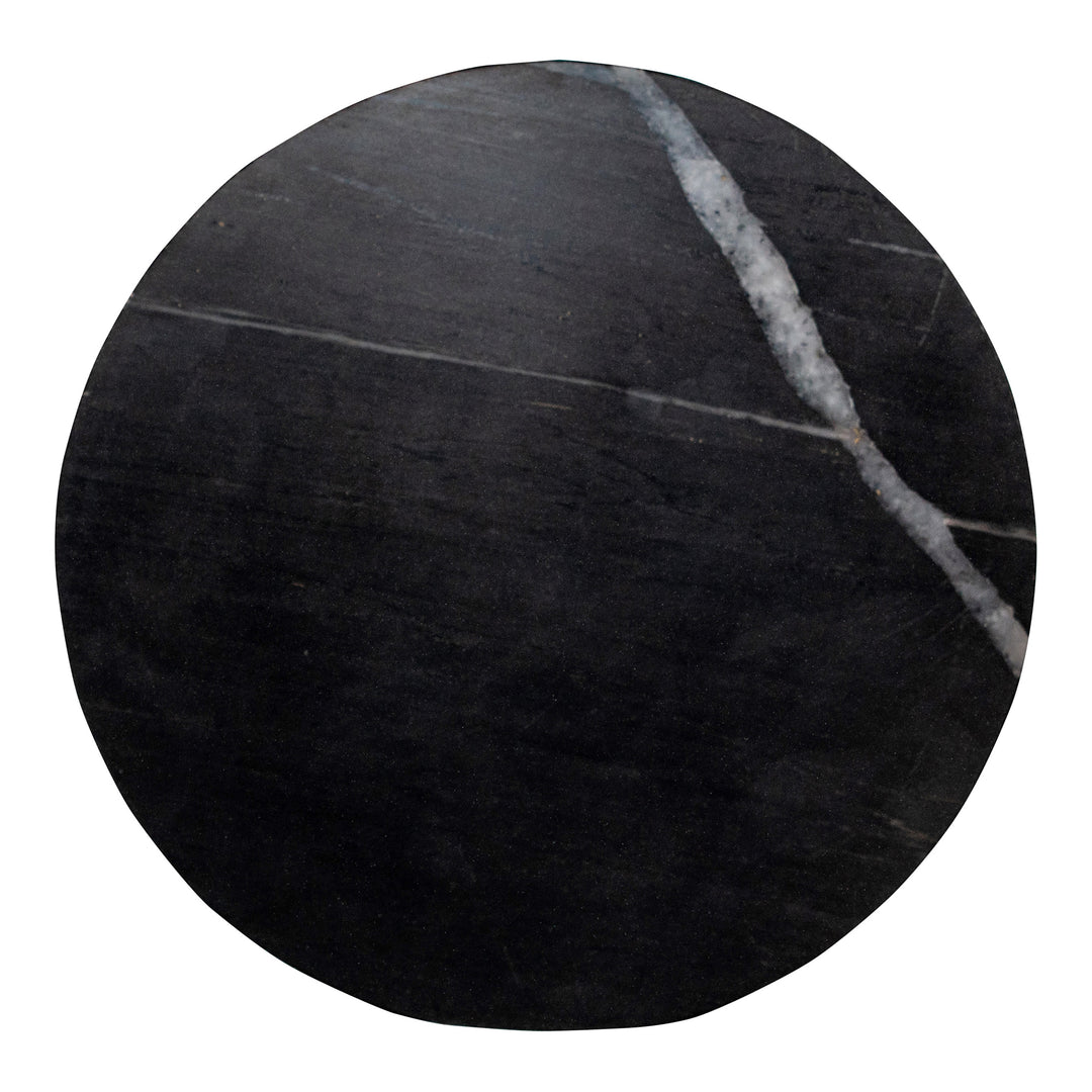 Moe's Home Collection - Grace Accent Table Black Marble - PJ-1021-02 | American Home Furniture