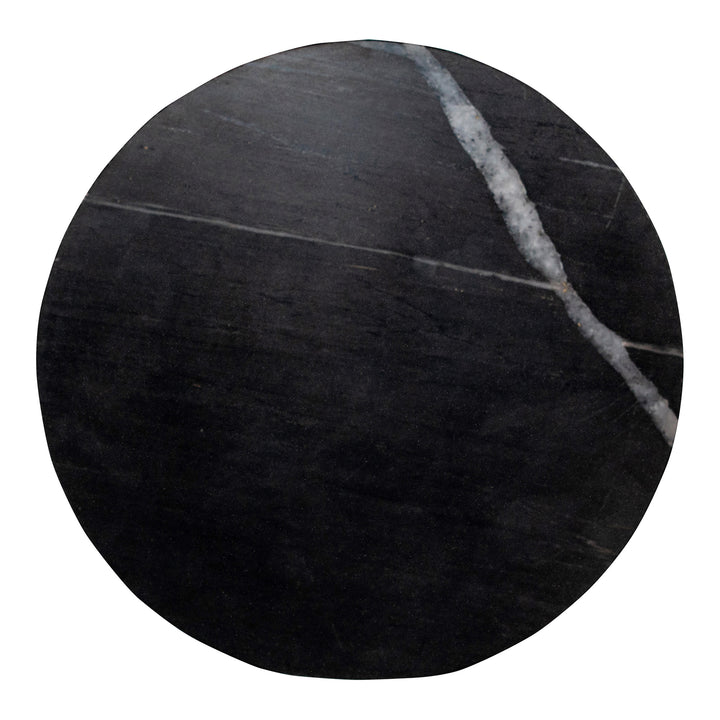 Moe's Home Collection - Grace Accent Table Black Marble - PJ-1021-02 | American Home Furniture