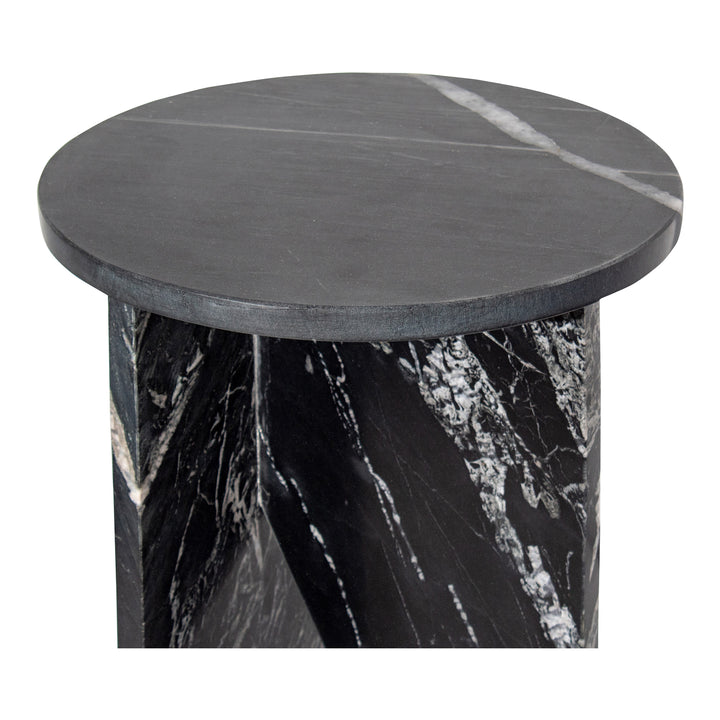 Moe's Home Collection - Grace Accent Table Black Marble - PJ-1021-02 | American Home Furniture