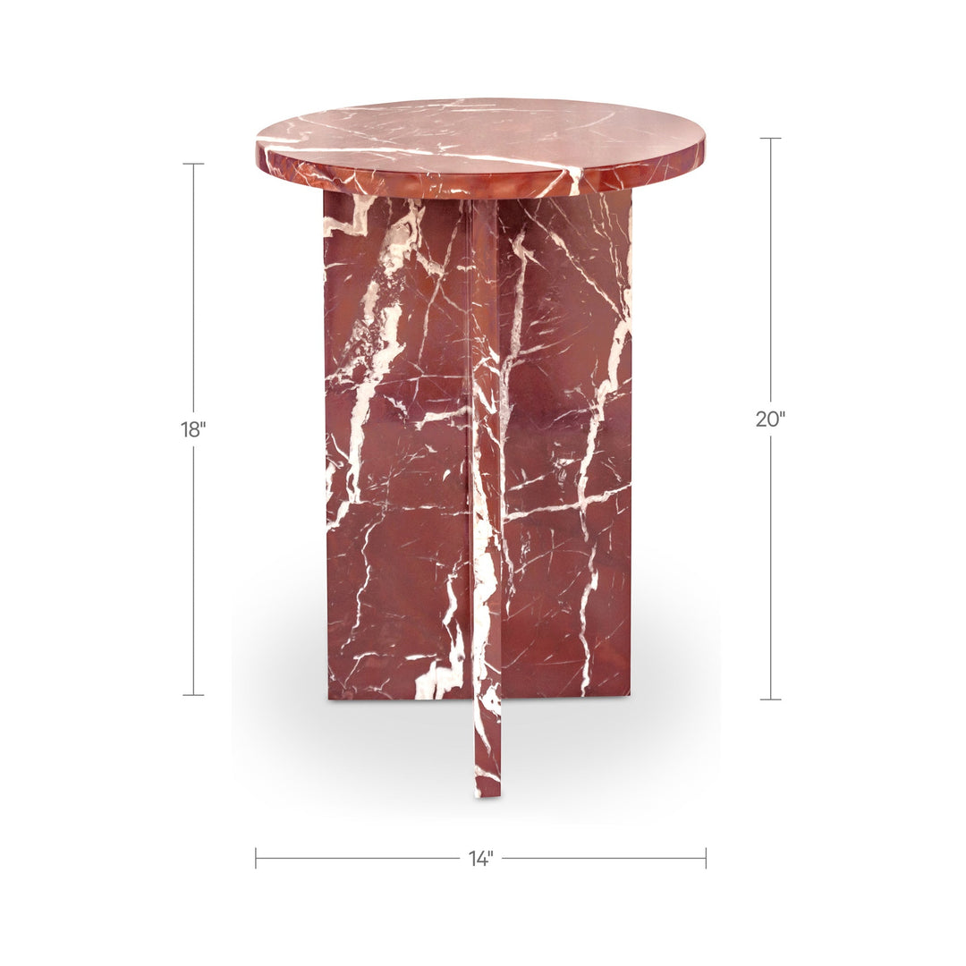 Grace Marble Accent Table