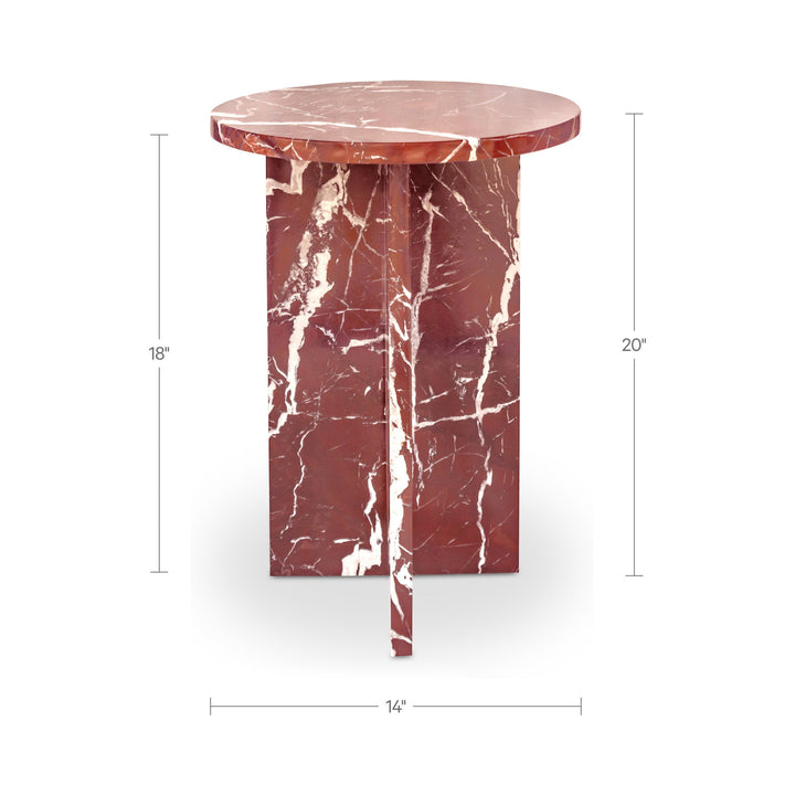 Grace Marble Accent Table