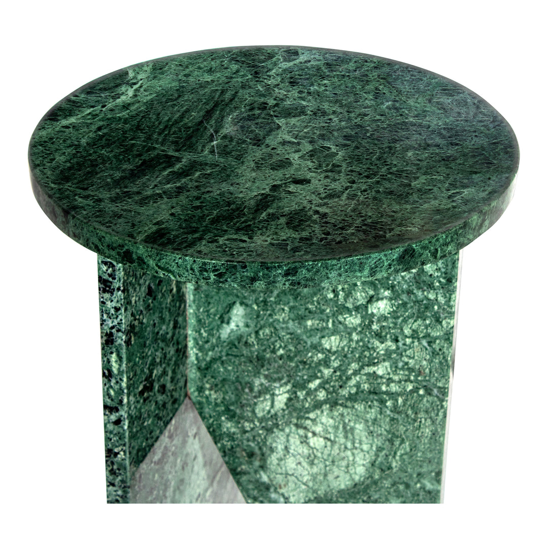 Moe's Home Collection - Grace Accent Table Green Marble - PJ-1021-16 | American Home Furniture