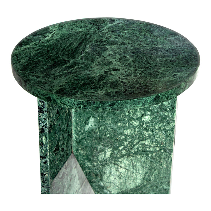 Moe's Home Collection - Grace Accent Table Green Marble - PJ-1021-16 | American Home Furniture