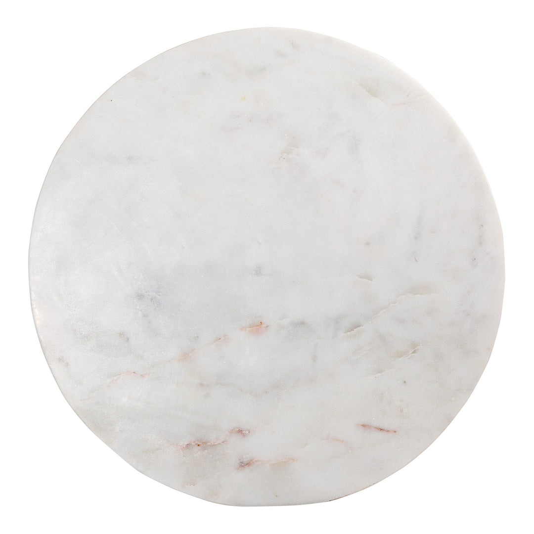 Moe's Home Collection - Grace Accent Table White Marble - PJ-1021-18 | American Home Furniture
