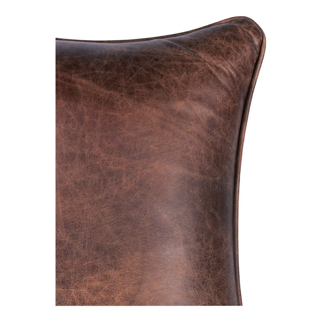 Moe's Home Collection - Carlisle Club Chair Grazed Brown Leather - PK-1026-03 | American Home Furniture