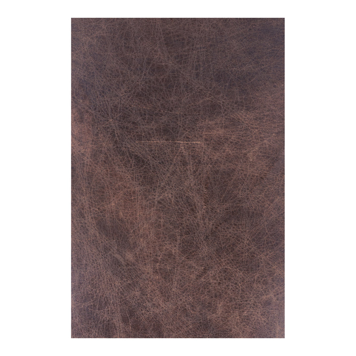 Moe's Home Collection - Carlisle Club Chair Grazed Brown Leather - PK-1026-03 | American Home Furniture