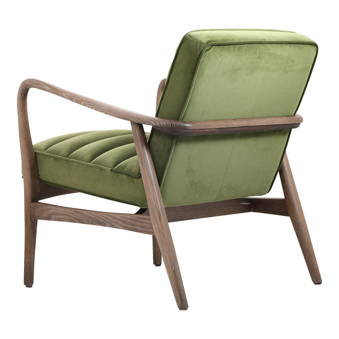 Moe's Home Collection - Anderson Arm Chair Dark Ivy Velvet - PK-1098-27 | American Home Furniture