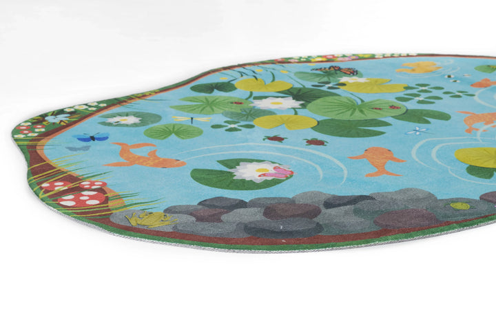 American Home Furniture Momeni Playground Pond Rug