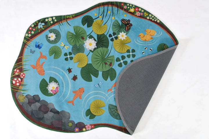 American Home Furniture Momeni Playground Pond Rug