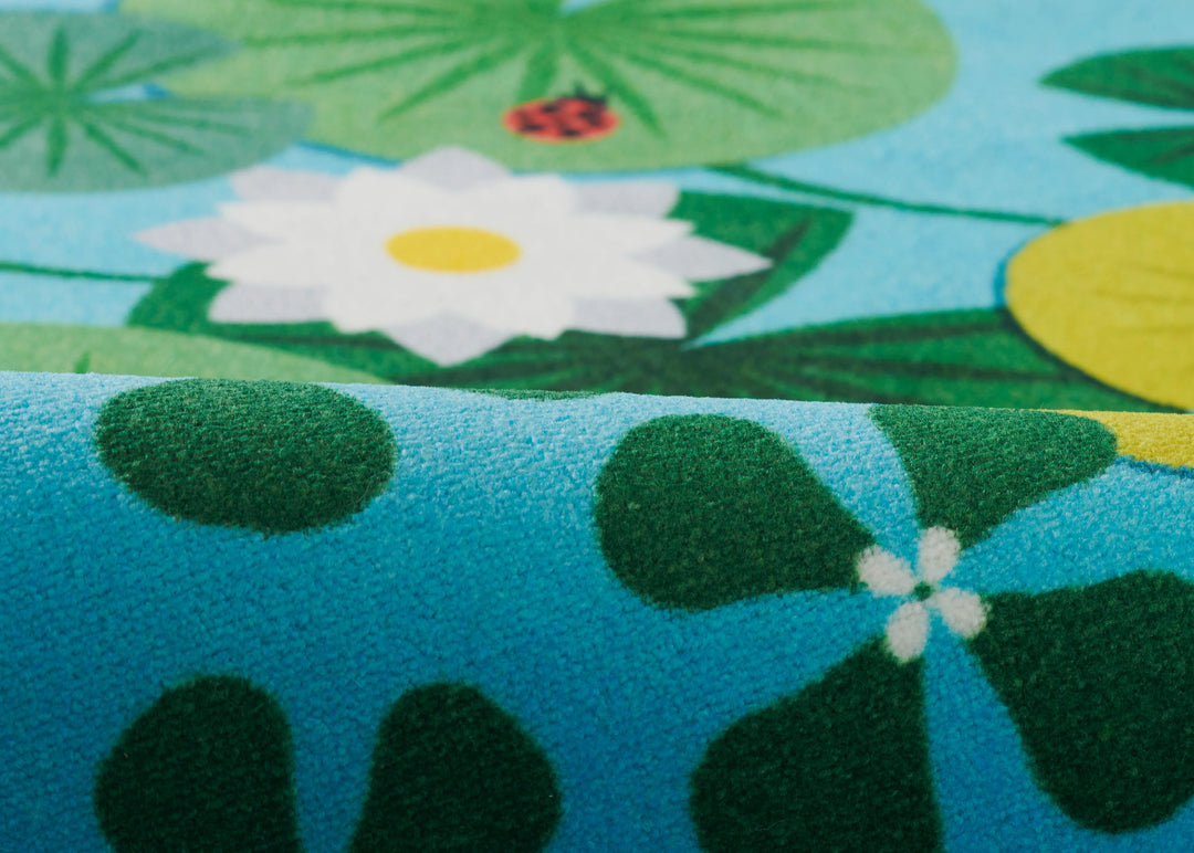 American Home Furniture Momeni Playground Pond Rug