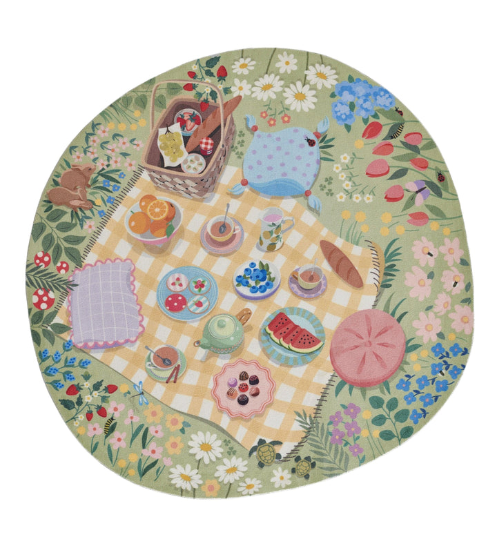 American Home Furniture Momeni Playground Tea Party Rug
