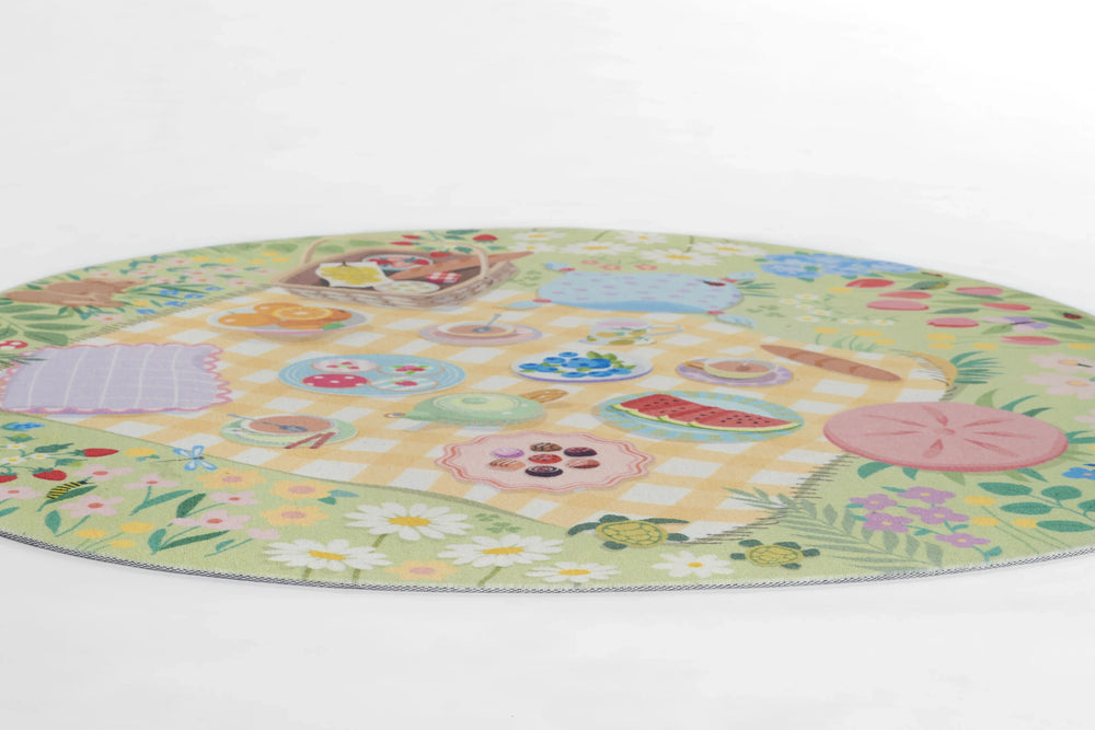 American Home Furniture Momeni Playground Tea Party Rug