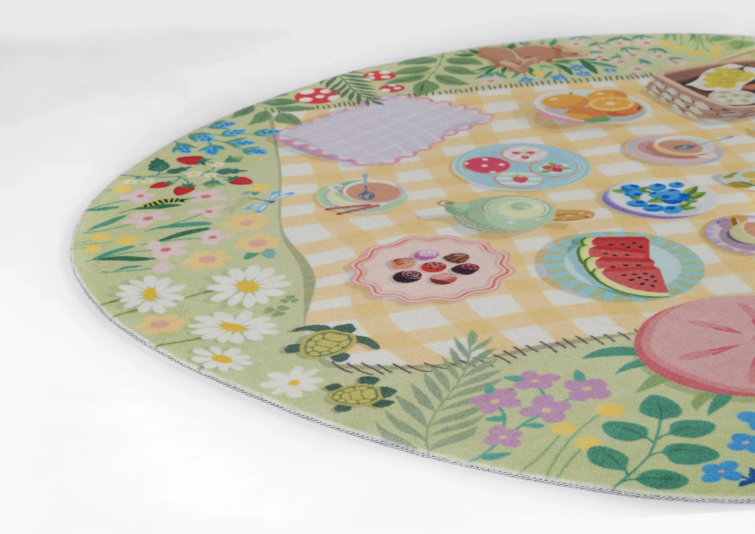 American Home Furniture Momeni Playground Tea Party Rug